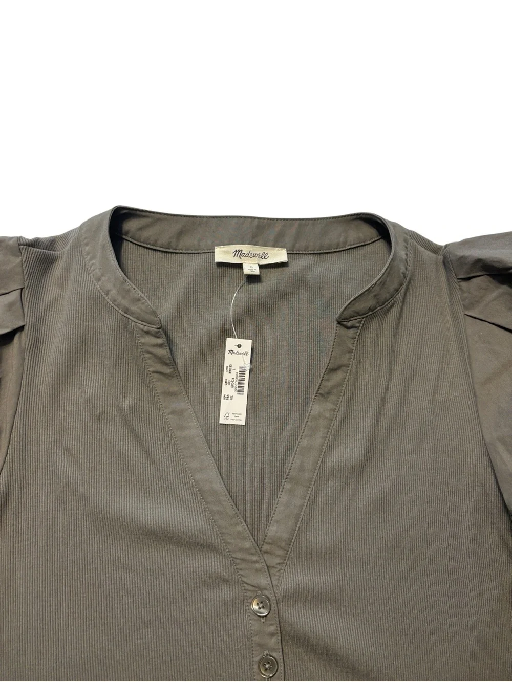 J. Crew madewell size
